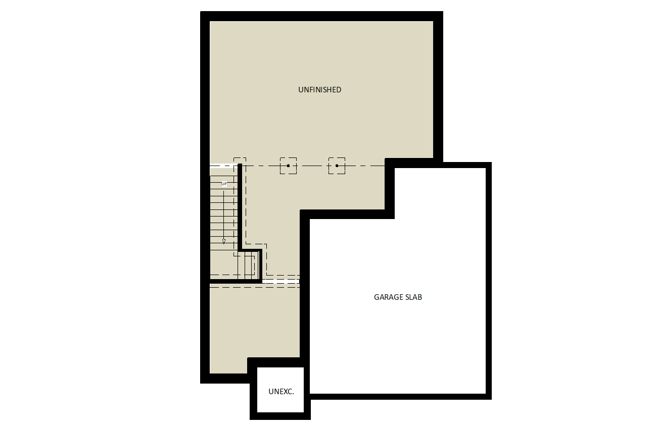 SpringfieldLower Level Floor Plan